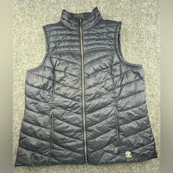 Barbour Women’s  Fibredown South Shields Beacon Brand Black Vest Size 14 - Picture 1 of 7